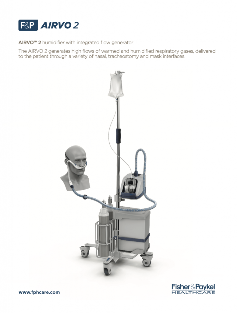 Fisher Paykel Airvo Adult Respiratory Care Africa